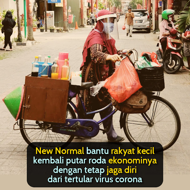 New Normal Bantu Rakyat Kecil Kembali Putar roda Perekonomian