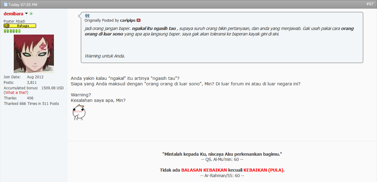 Karena BAPER, Saya Di-banned Dari Forum Indo.mt5