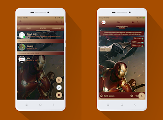 KUMPULAN TEMA YOWHATSAPP SPESIAL SUPER HERO MARVEL