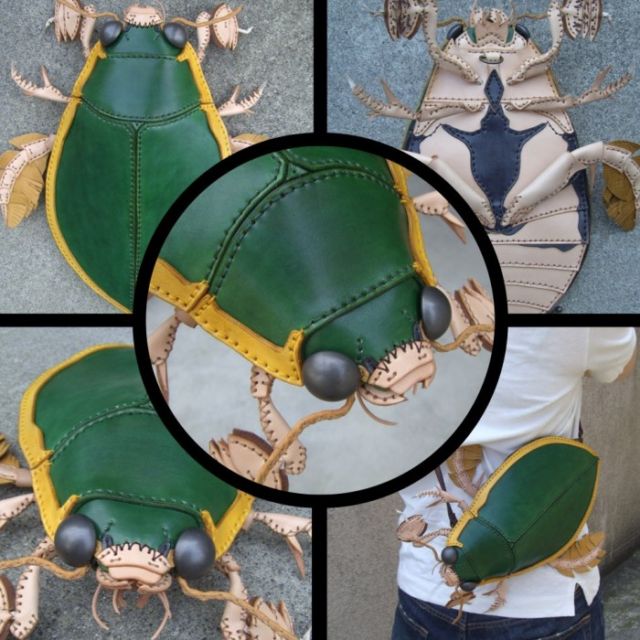KEREN GAN! Seniman Asal Jepang Buat Aksesoris dan Tas Mirip Bentuk Hewan..