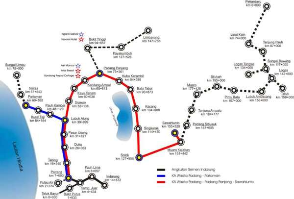 (Masih Rencana) Kereta Api Sumbar-Riau Diaktifkan