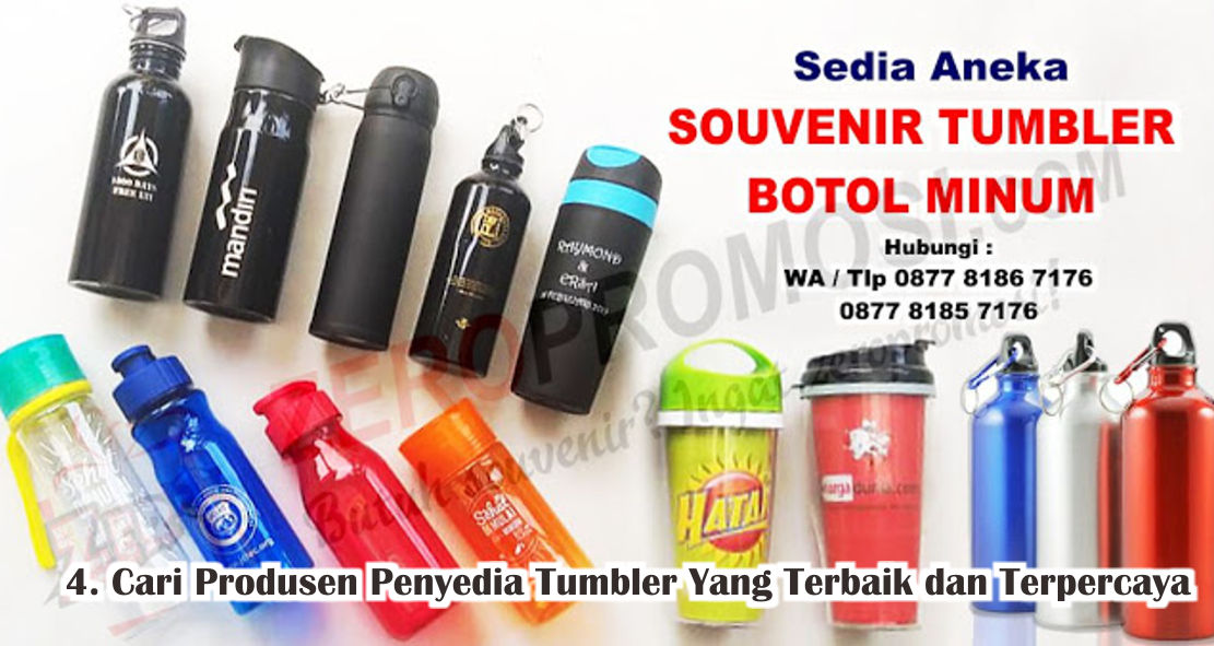 Mau Buat Souvenir Tumbler ? Yuk Ketahui Tips Memilih Tumbler Yang Benar !