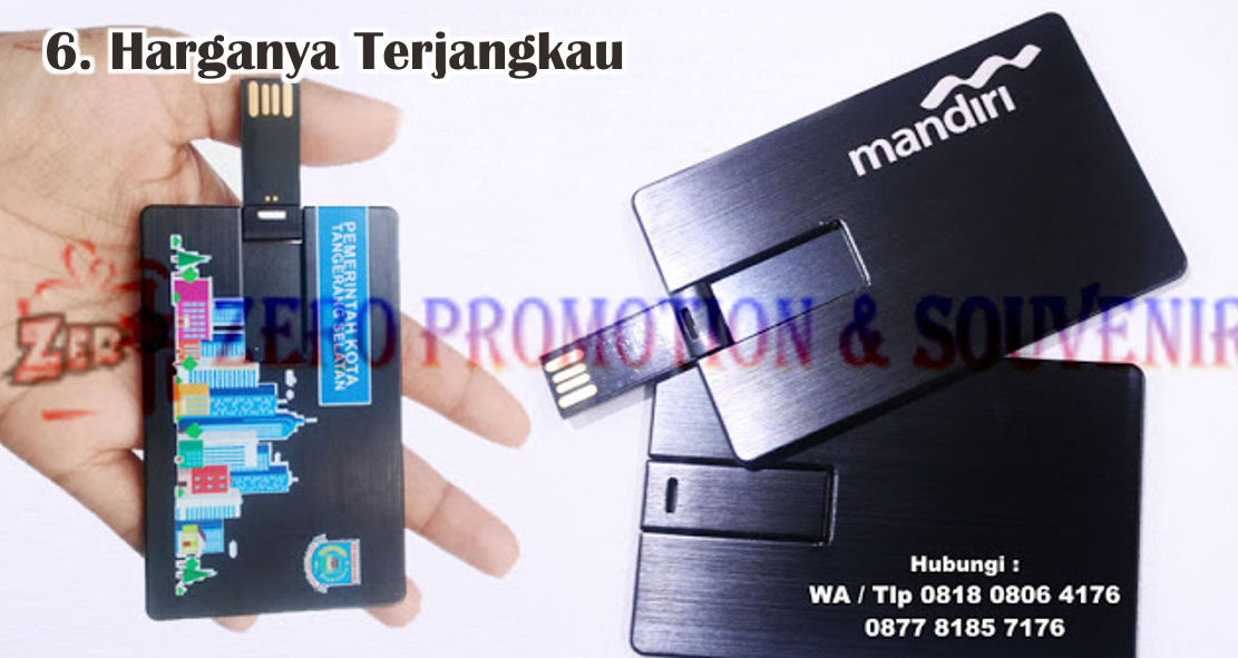  Ini Dia 6 Kelebihan Menggunakan Flashdisk Kartu Sebagai Souvenir Promosi !