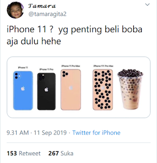Kocak! Netizen Ramai-Ramai Bikin Meme Tentang iPhone 11 Terbaru