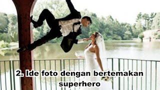 Ide Foto Pernikahan Unik dan Lucu yang bisa kamu coba 