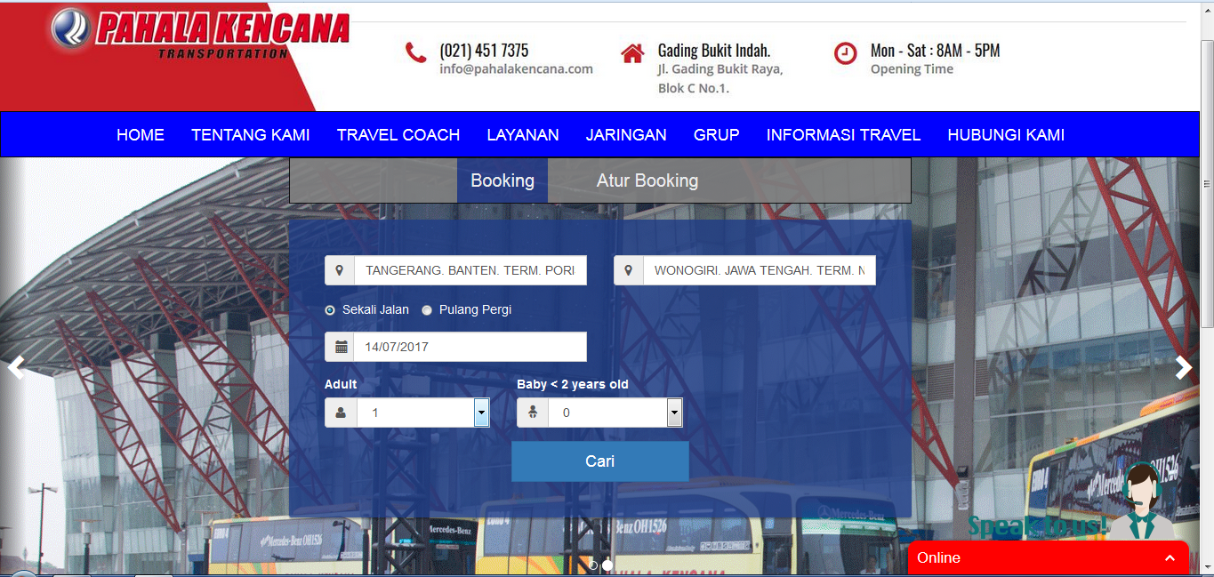 Inovasi Pemesanan Tiket Bus Online di Indonesia &#91;UPDATE&#93;