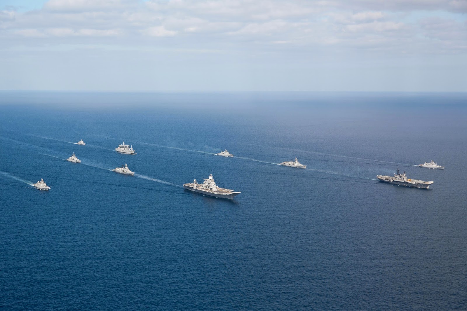 &#91;Picts&#93; Indian Navy Combined Fleet with 2 Carriers
