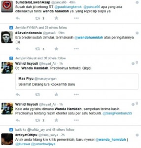 Giluran Wanda Hamidah Dibully atas Twitnya Waktu Kampanye!