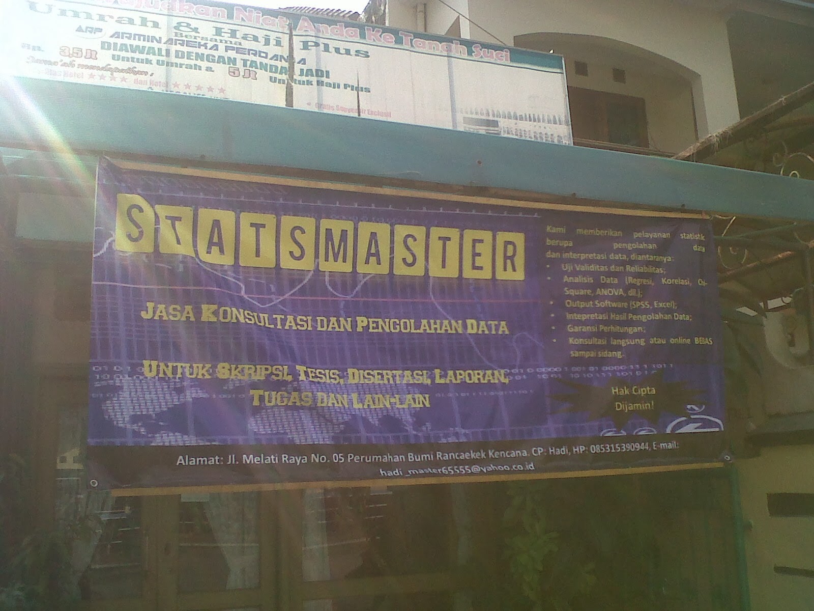 Jasa Konsultasi Statistika: StatsMaster