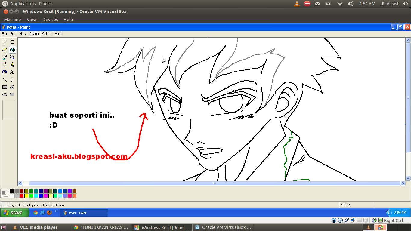 Ane Ajarin nih &quot;Membuat Karacter Sendiri &amp; Kata Mutiara&quot; by ms.Paint 