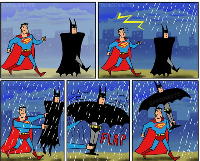 Meme 'Batman v Superman' Ini Bikin Perut Mules