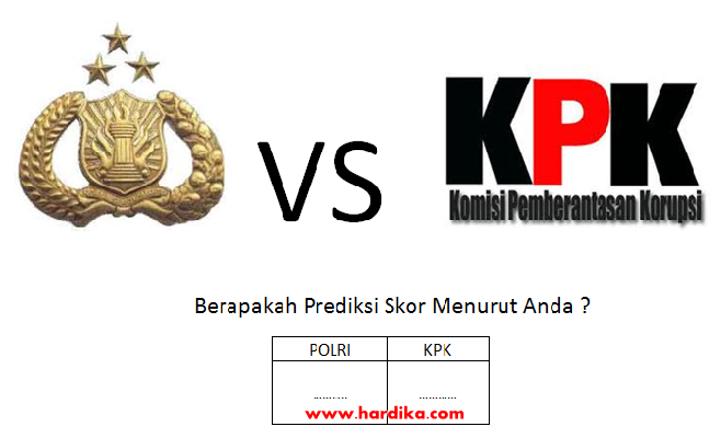 SKENARIO BUSUK POLITIK TINGKAT TINGGI DALAM KONFLIK POLRI VS KPK