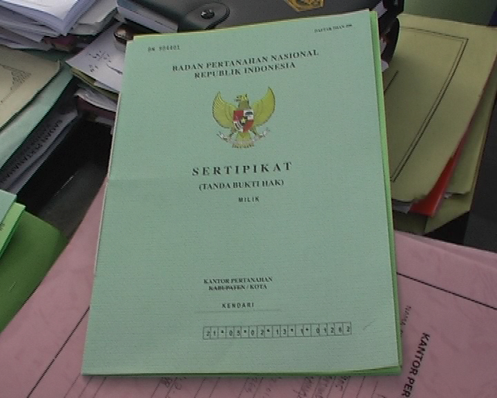 Contoh Sertifikat Hak Guna Bangunan - Contoh Surat