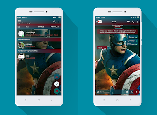 KUMPULAN TEMA YOWHATSAPP SPESIAL SUPER HERO MARVEL