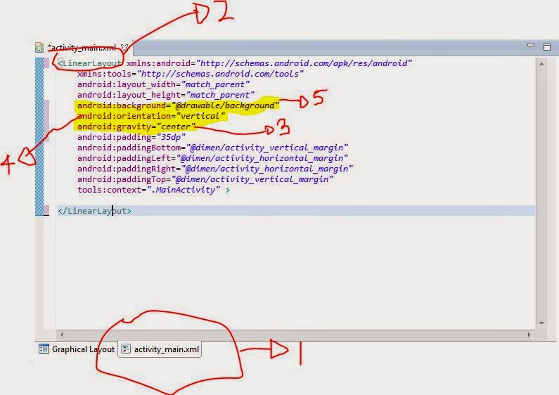 TUTORIAL PEMROGRAMAN ANDROID ECLIPSE PART 2 (DESAIN GRAFIS TAMPILAN ANDROID)