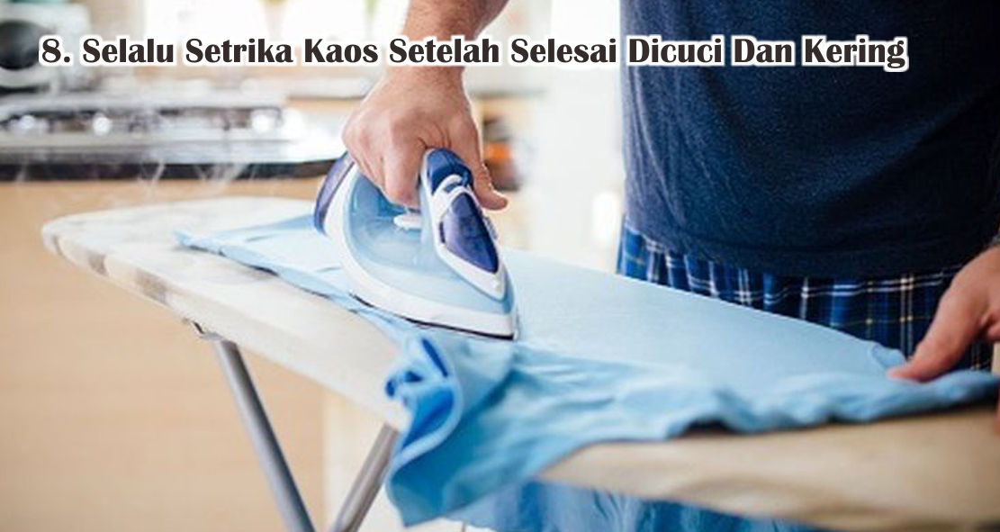  Begini Cara Merawat Kaos Sablon Agar Awet !