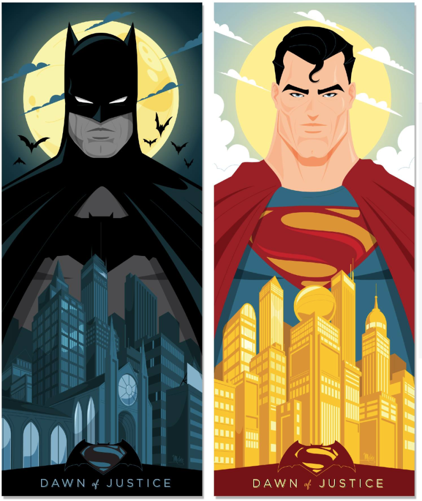 Poster Batman V Superman Buatan Fans Gak Kalah Keren dari Poster Resminya