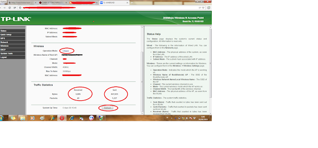 SETTING ACCESS POINT TP LINK TL-WA 901 ND UNTUK MODE CLIENT