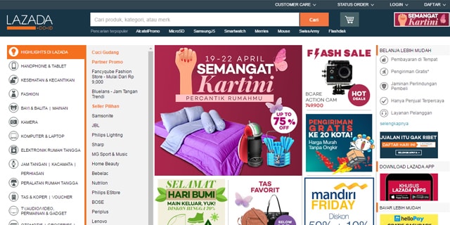 Ini Dia Kumpulan Online Shop yang Terkenal di Indonesia