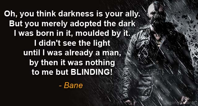 Kumpulan Quote Fenomenal Dari Batman and The Dark Knight Trilogy