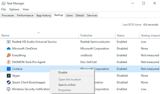 Cara Menonaktifkan Cortana Pada Windows 10