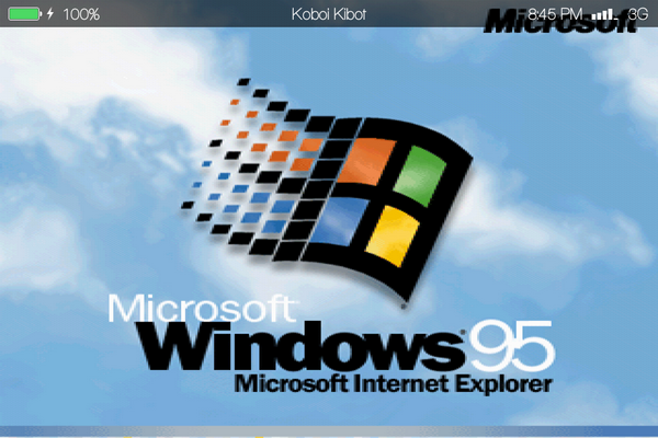 Tips Menjalankan emulator OS Windows 95 pada iPhone