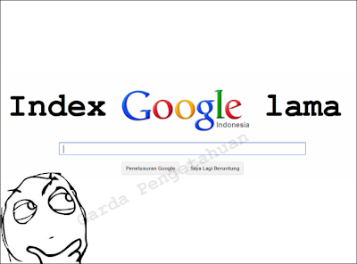 Cara Cepat Agar Supaya Blog Terindex Di Google