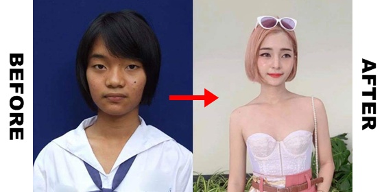 Transformasi Orang-Orang Thailand Jadi Cantik Ini Bikin Pangling! No. 9 Jantungan!