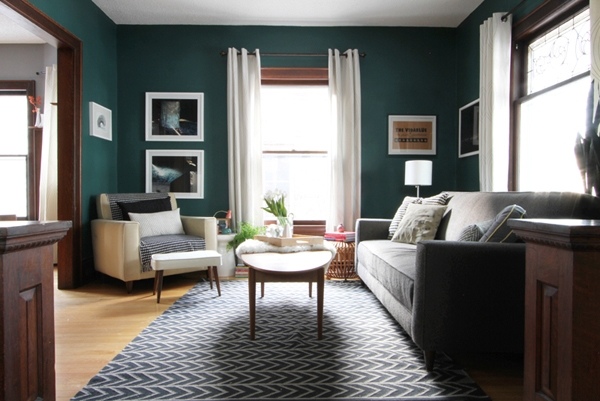 &#91;PIC&#93; Desain interior warna teal, warna &quot;bunglon&quot; untuk rumah minimalis