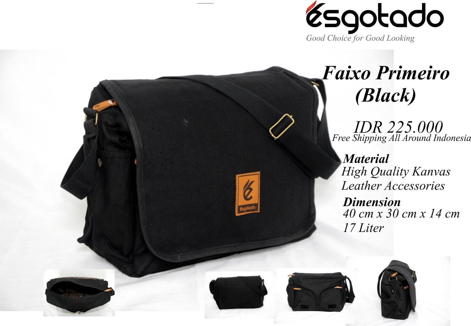 ╨╥╨╥╨╥╨ ESGOTADO ₪ Bag / Tas / Ransel ₪ Good Choise for Good Looking ╨╥╨╥╨╥╨