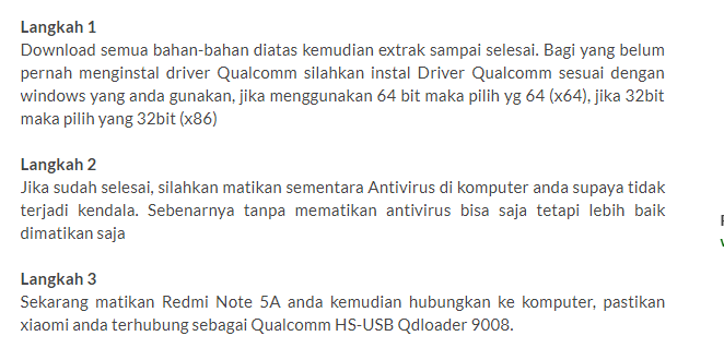 Cara Mengatasi Xiaomi Redmi Note 5A Stuck Recovery 