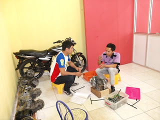 Kursus mekanik montir motor standar & modif balap HMMC Bandung Gratis Mess