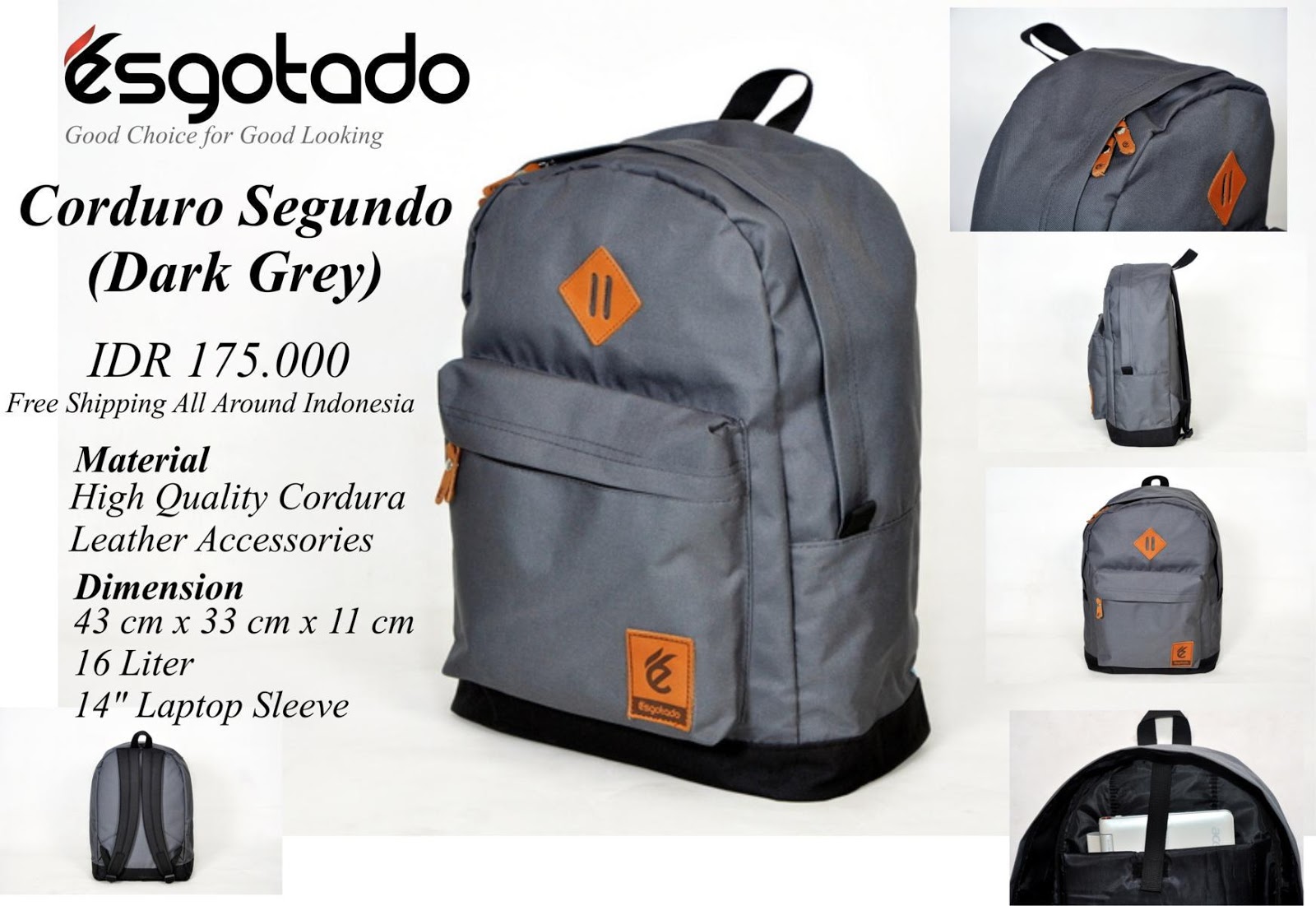 ╨╥╨╥╨╥╨ ESGOTADO ₪ Bag / Tas / Ransel ₪ Good Choise for Good Looking ╨╥╨╥╨╥╨