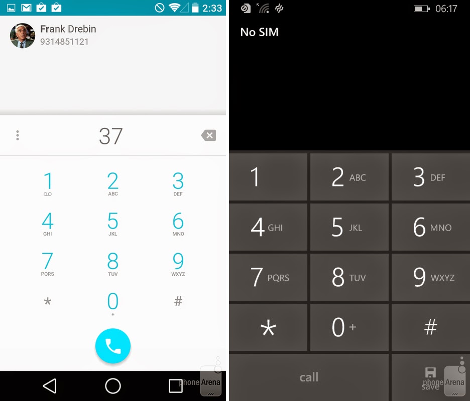 Android L vs Windows Phone 8.1, ayo masup gan