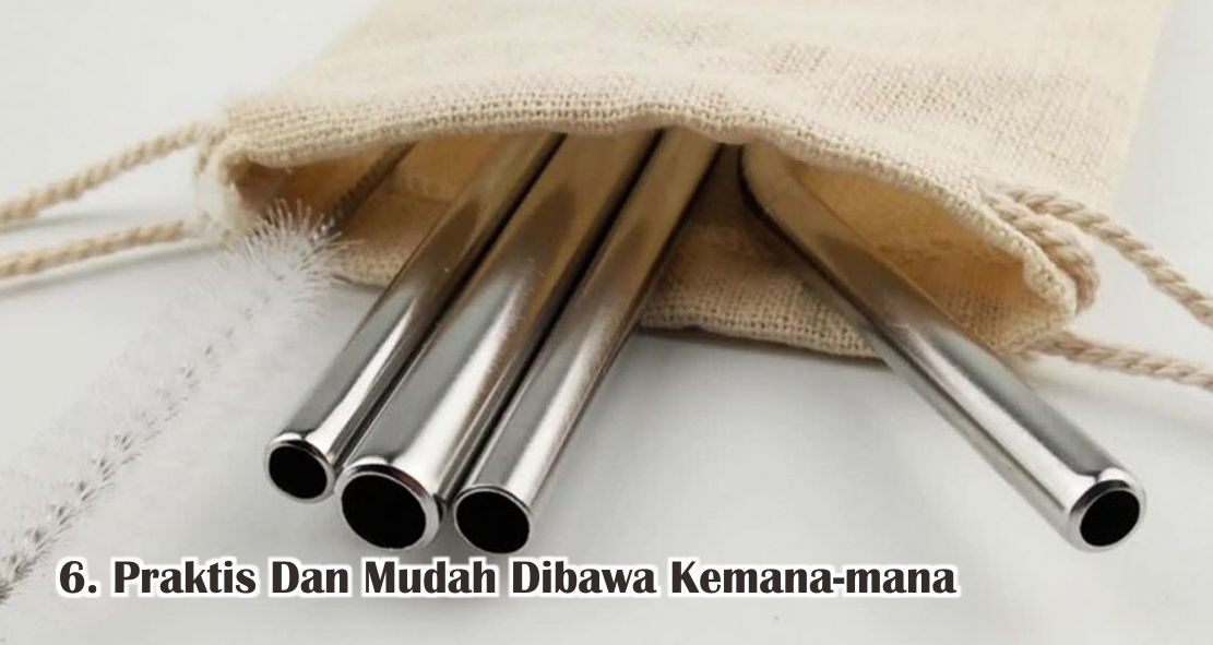  6 Kelebihan Sedotan Stainless Yang Ramah Lingkungan 