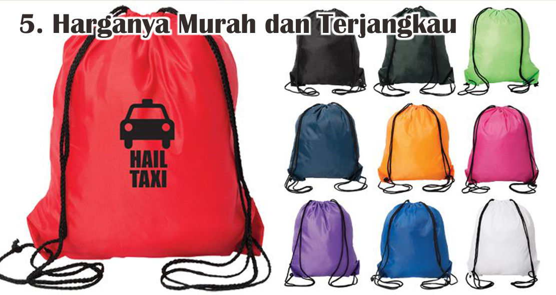  5 Keuntungan Menjadikan Tas Serut Sebagai Souvenir Promosi !