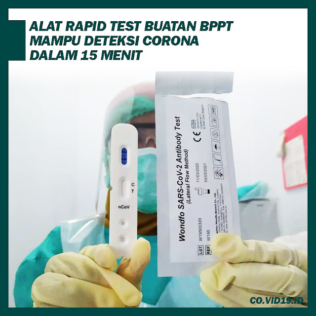 Rapid Test Buatan BPPT Deteksi Corona Dalam 15 Menit