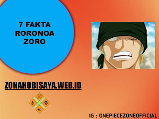 7 Fakta Zoro One Piece
