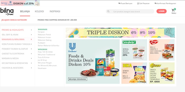 Ini Dia Kumpulan Online Shop yang Terkenal di Indonesia