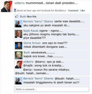hasil browsing aneh" pak sby, ngeriii gan