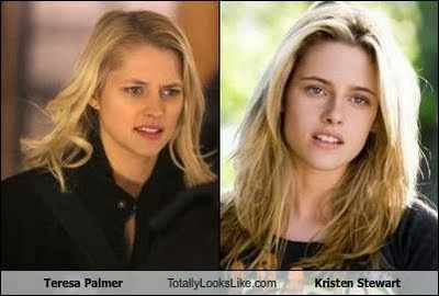 kemiripan otentik teresa palmer dan kristen stewart!!!