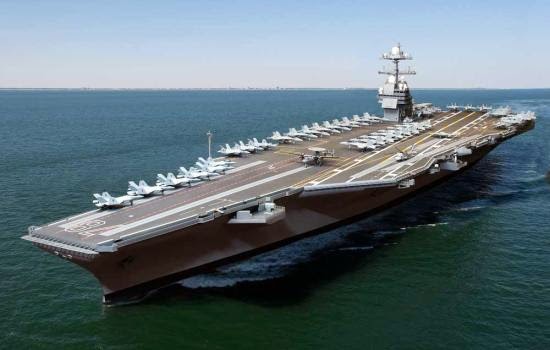 Kapal Induk Masa Depan US USS Gerald R Ford