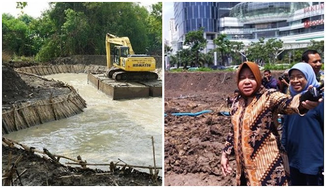 Mengenal Bozem, Danau Buatan yang Jadi Rahasia Walikota Risma Atasi Banjir Surabaya