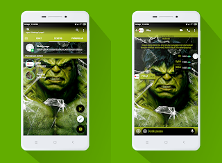 KUMPULAN TEMA YOWHATSAPP SPESIAL SUPER HERO MARVEL