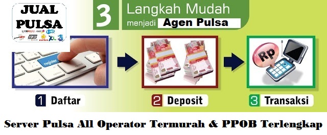 Market Pulsa Distributor Pulsa All Operator dan PPOB