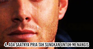 Inilah Makna Tangisan Seorang Pria