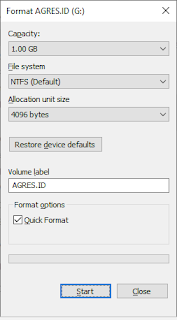 Cara Memformat Flashdisk dengan Cepat