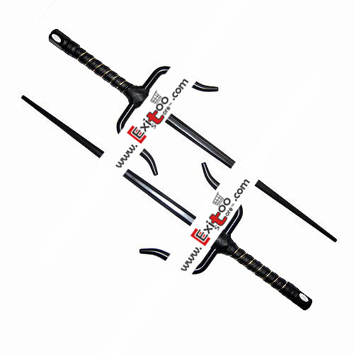 Aksesoris Airsoft, Teropong, Senter, Alat pertahanan diri, Shuriken, Kunai DLL