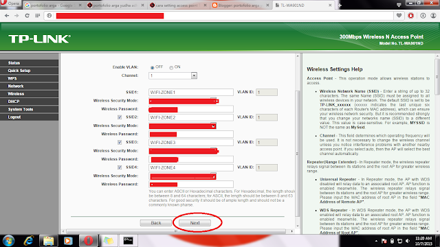 CARA SETTING ACCESS POINT TP LINK TL-WA901ND MENJADI MULTI-SSID MODE